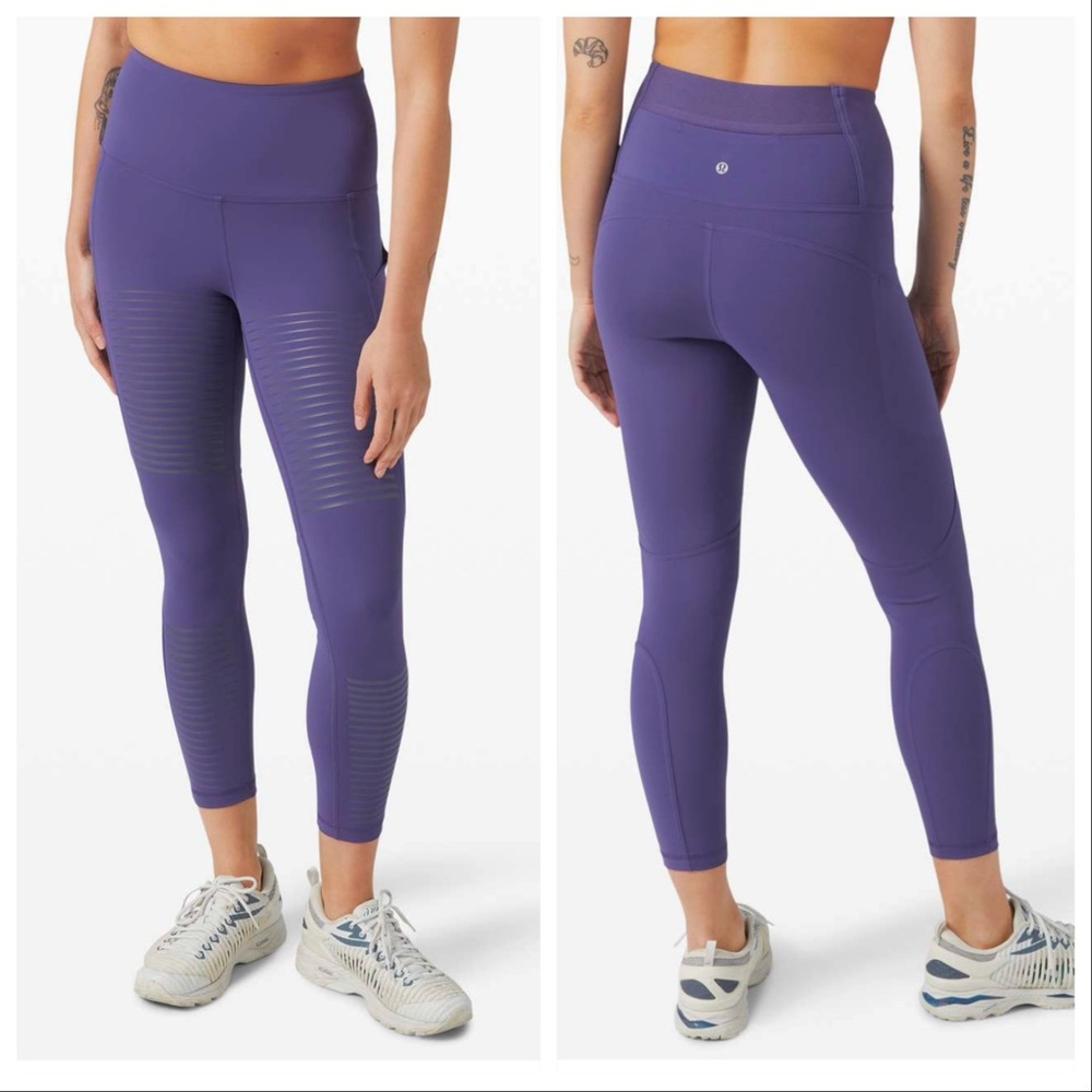 Lululemon Rogue Renegade Super High Rise Tight Midnight Orchid 10